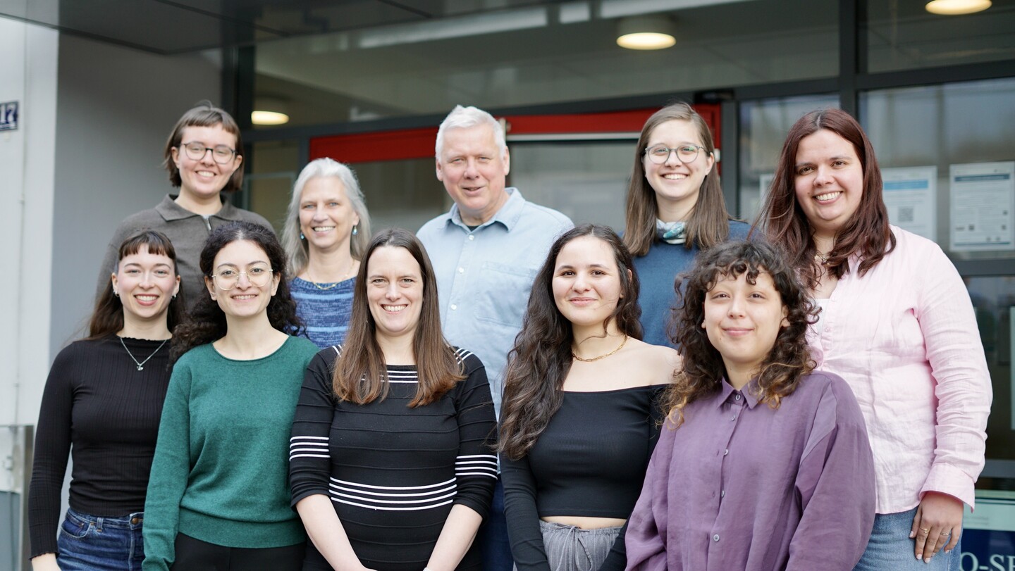 Das Team des Lehrstuhls für Kognitive Psychologie mit Schwerpunkt kognitives Altern