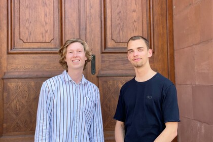 Julien Vogel und Oskar Latussek: Gründer von GoMeal