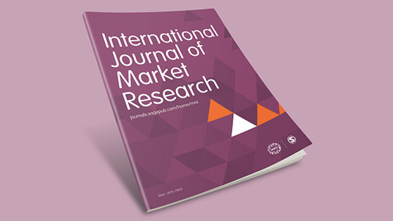 Zeitschrift auf der steht: International Journal of Market Research
