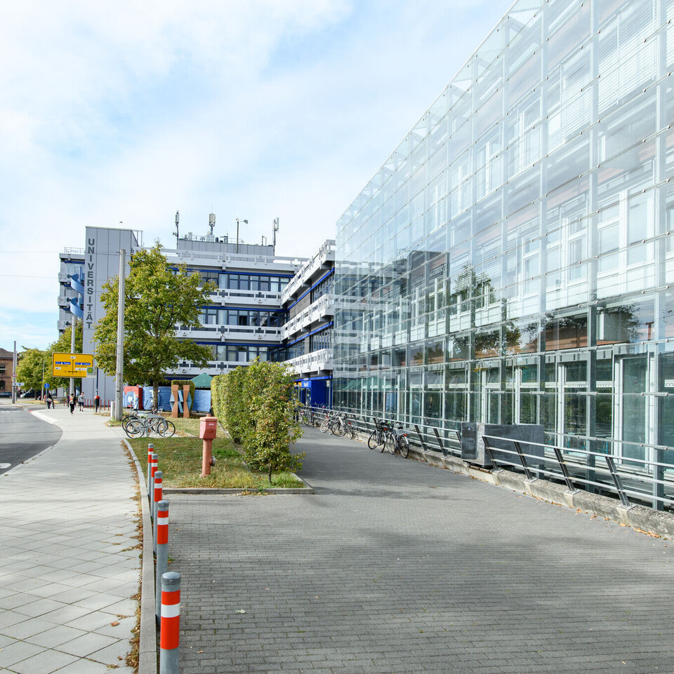 Gebäude A5 ist zu sehen