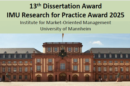 Zu sehen ist das Logo des IMU und der Uni Mannheim