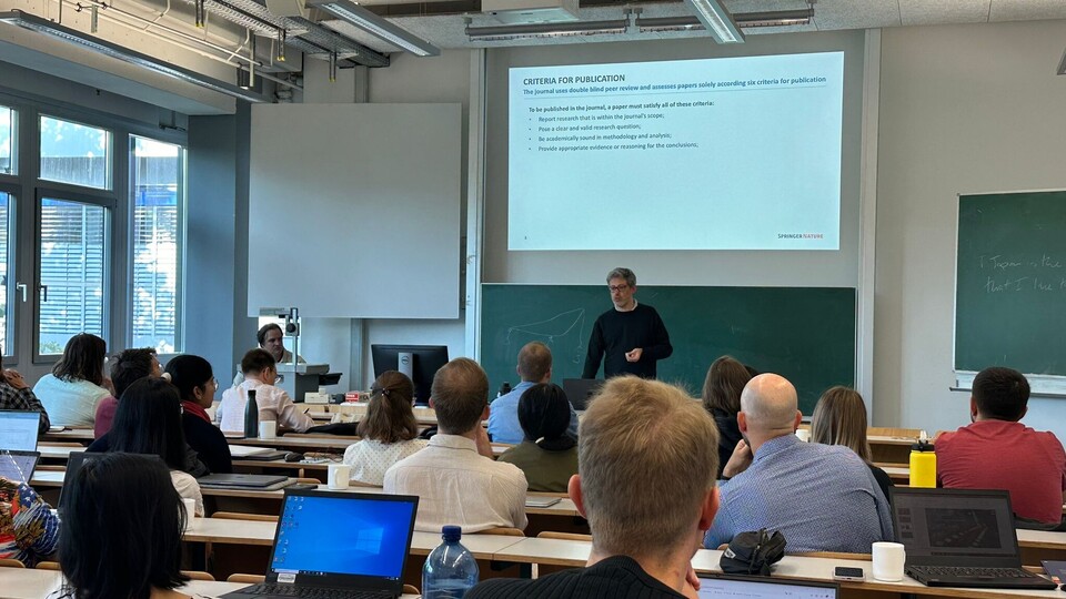 Group of sudents attending a lecture