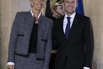 Bild von La Garde und Macron