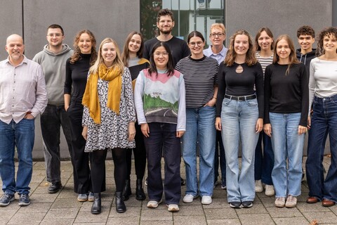 Gruppenbild des Lehrstuhls, HWS 2025