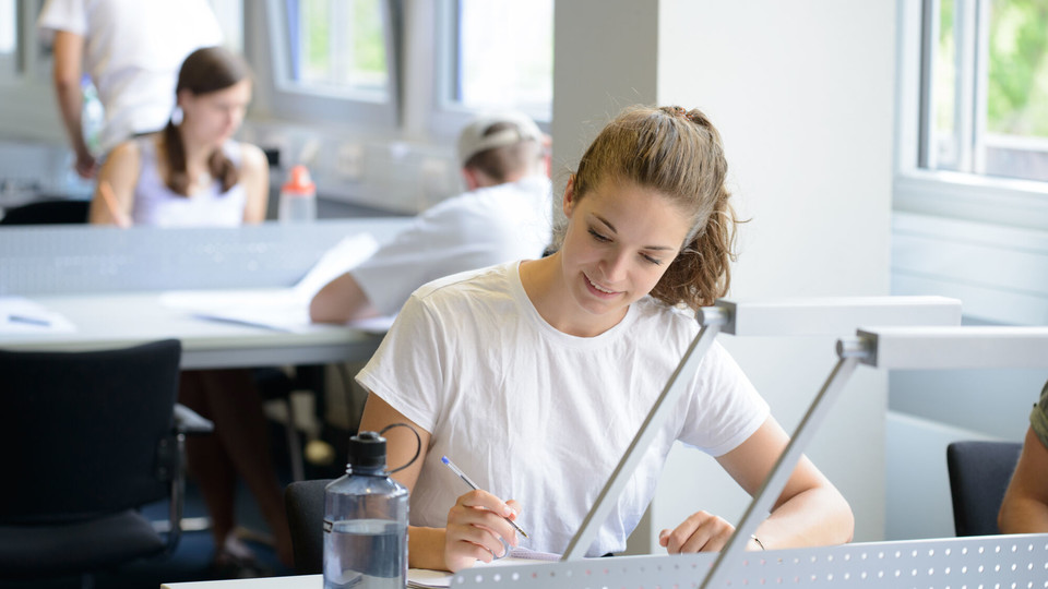 Lernen in der A5 Bibliothek