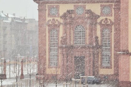 Blick auf den Ostflügel der Universität Mannheim 