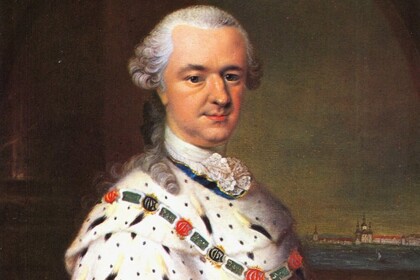 Barockfürst im Ornat