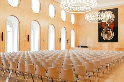 Blick auf die Aula der Universität Mannheim.