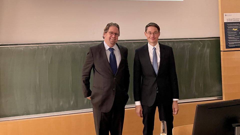Vortrag bei der Disputation von Heern Gruenen