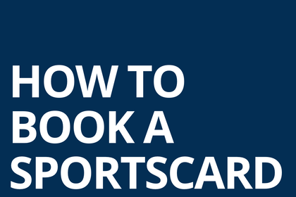 Sportscard buchen tutorial