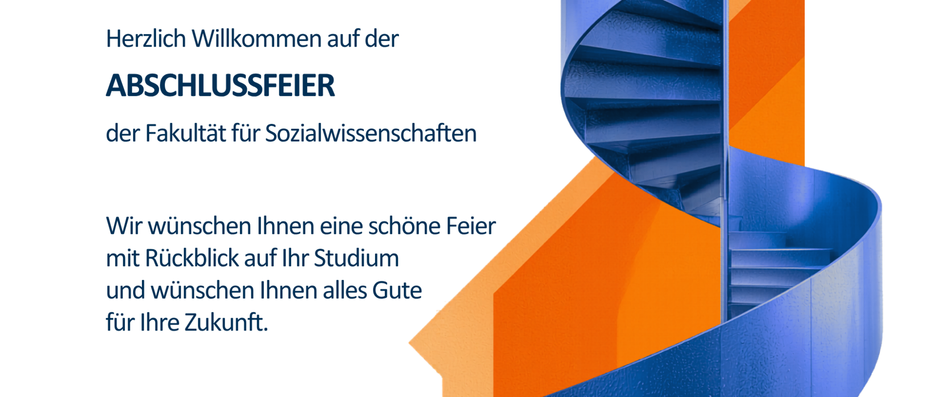 Header der Abschlussfeier 2026 