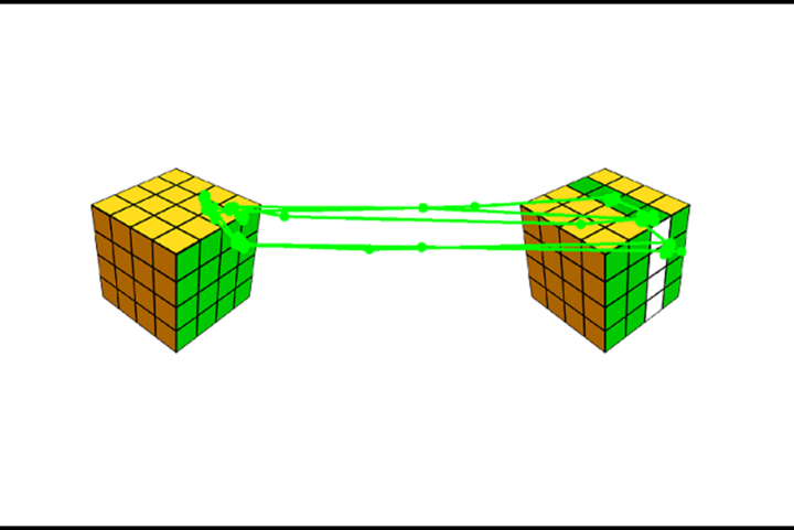 A picture containing mechanical game, dice.