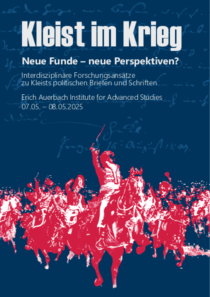 Programm des Workshops KLEIST IM KRIEG