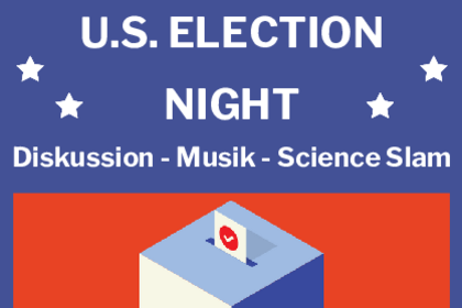 Election Night Event Poster. Informationen finden Sie im Text.